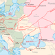 Major Russian gas pipelines to Europe (active and proposed).